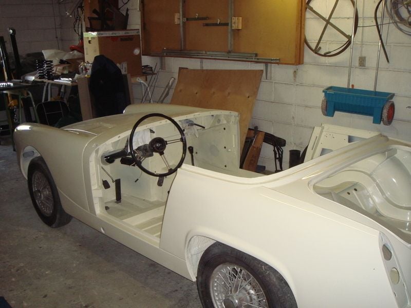Brugt MG Midget 65 HK (47 kW) 1968 Hvid Cabriolet