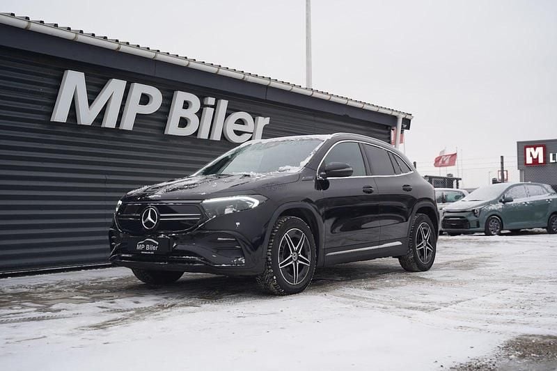 Sortmetal Brugt 2022 Mercedes EQA300 AMG line SUV | 279.700 kr. (Super pris) - Billede 1/4