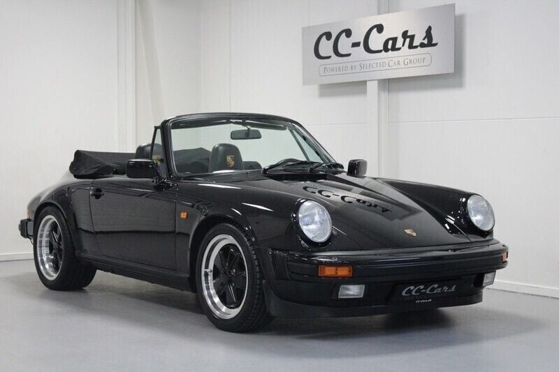 Sort Brugt 1983 Porsche 911 Cabriolet | 599.900 kr. - Billede 1/4