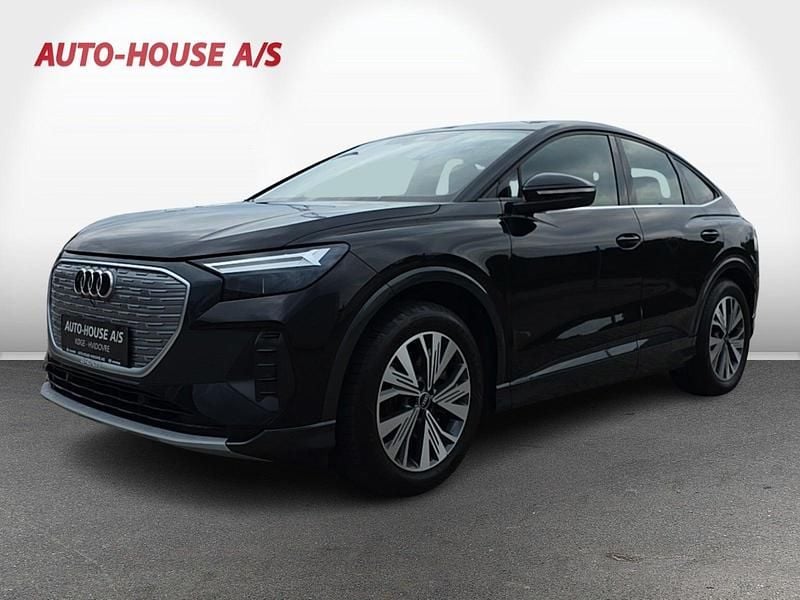 Sortmetal Brugt 2021 Audi Q4 Sportback e-tron Premium SUV | 279.900 kr. (Fair pris) - Billede 1/4