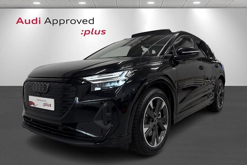 Sortmetal Brugt 2025 Audi Q4 e-tron S-Line SUV | 424.900 kr. (Dyr) - Billede 1/4