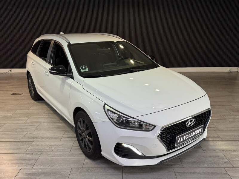 Hvid Brugt 2018 Hyundai i30 GO! Stationcar | 114.800 kr. (Fair pris) - Billede 1/4