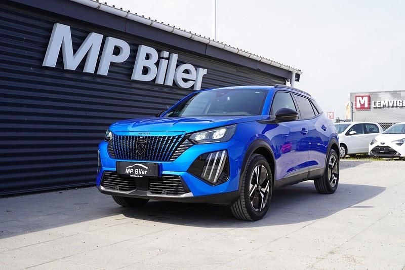 Blåmetal Brugt 2024 Peugeot 2008 Allure SUV | 229.900 kr. (Fair pris) - Billede 1/4