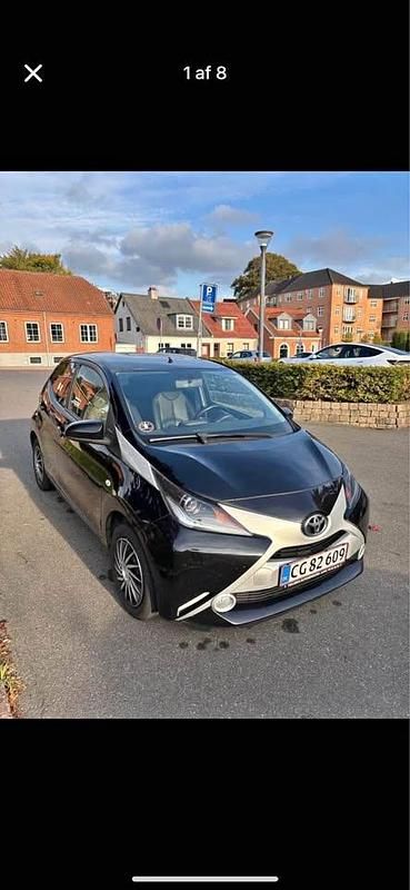 Sort Brugt 2015 Toyota Aygo Hatchback | 51.999 kr. (Fair pris) - Billede 1/4