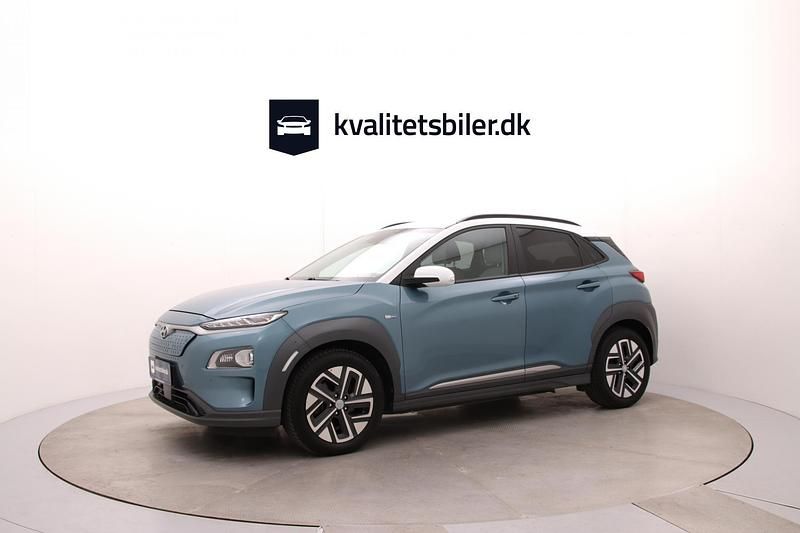 Brugt Hyundai Kona Premium 150 kW (204 HK) 2020 Lysblå SUV