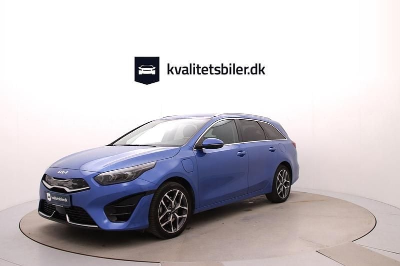 Blåmetal Brugt 2024 Kia Ceed Sportswagon Stationcar | 209.900 kr. (Super pris) - Billede 1/4