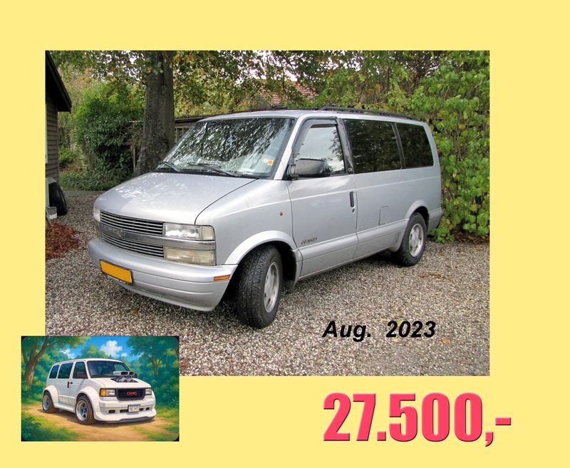 Grå Brugt 1999 Chevrolet Astro MPV | 27.499 kr. - Billede 1/4