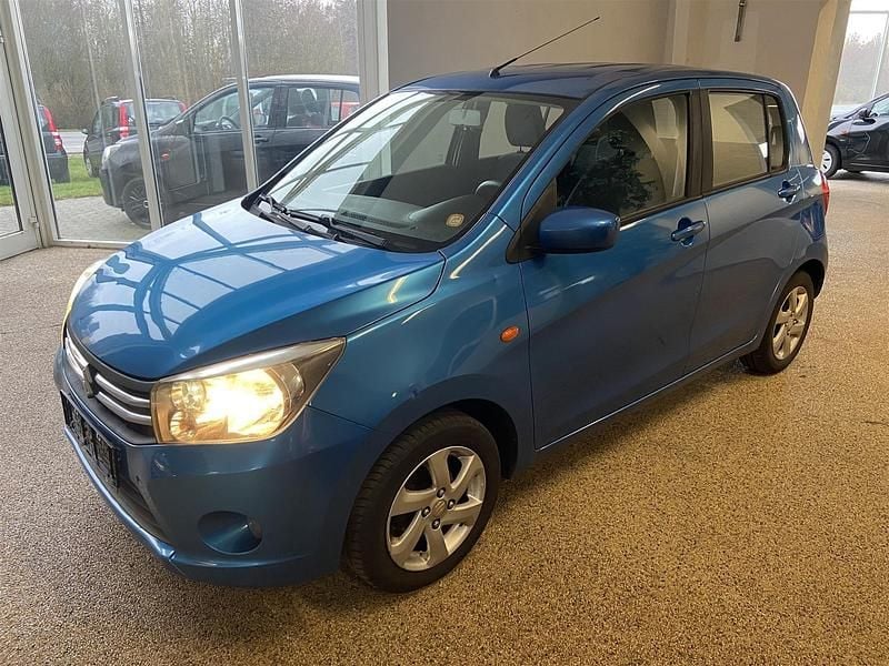 Blåmetal Brugt 2016 Suzuki Celerio Exclusive Hatchback | 34.900 kr. (Fair pris) - Billede 1/4