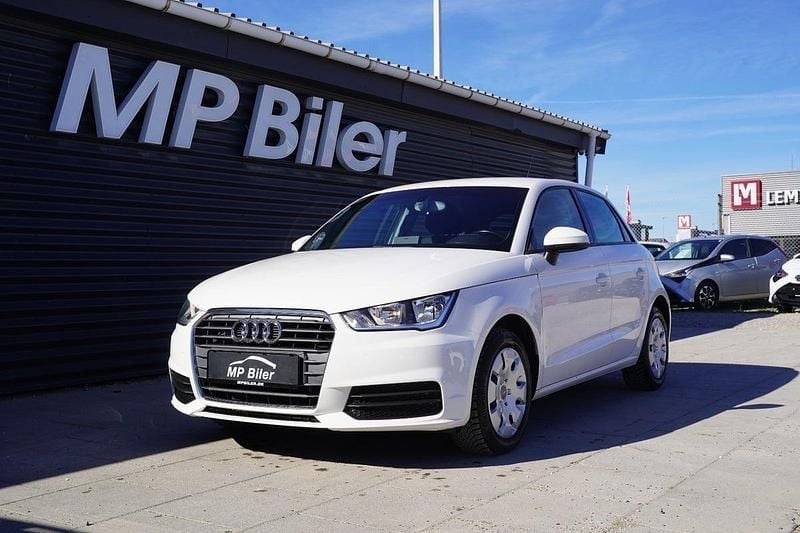 Hvid Brugt 2015 Audi A1 Sportback Design Hatchback | 124.900 kr. (Fair pris) - Billede 1/4