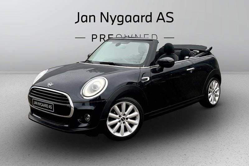 Sortmetal Brugt 2020 Mini Cooper Cabriolet Essential Cabriolet | 249.000 kr. (God pris) - Billede 1/4