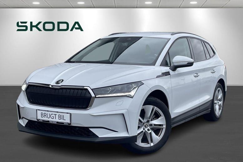 Hvidmetal Brugt 2022 Skoda Enyaq iV SUV | 224.900 kr. (Fair pris) - Billede 1/4