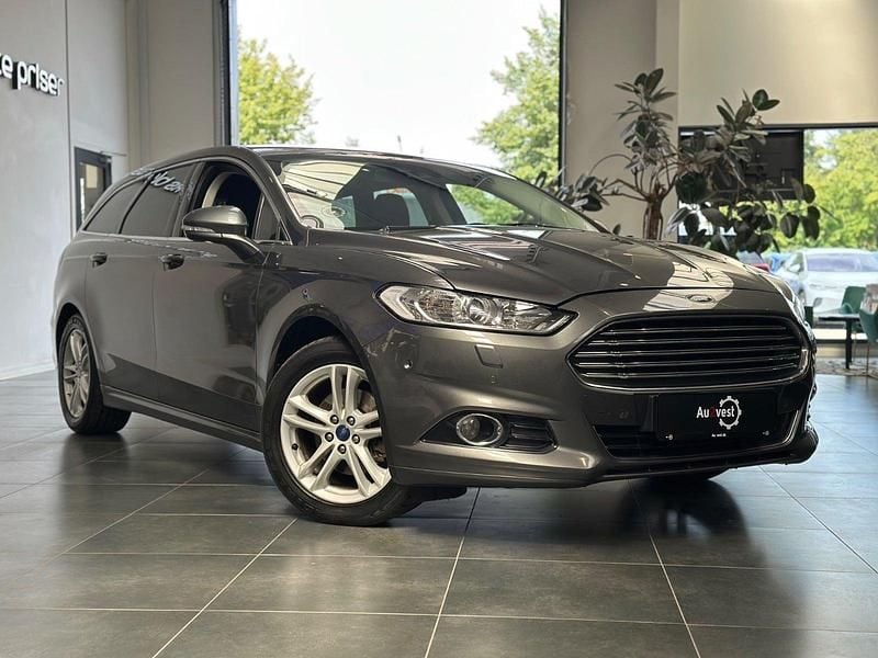 Gråmetal Brugt 2018 Ford Mondeo Titanium Stationcar | 99.799 kr. (God pris) - Billede 1/4