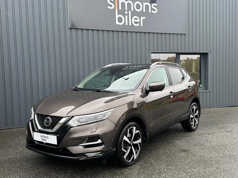 Brunmetal Brugt 2020 Nissan Qashqai Tekna+ SUV | 209.900 kr. (Fair pris) - Billede 1/4