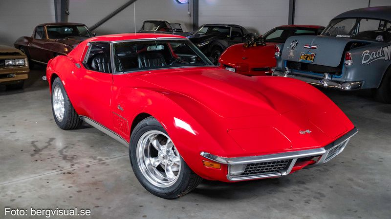 Rød Brugt 1971 Chevrolet Corvette Stingray | 259.000 kr. - Billede 1/4