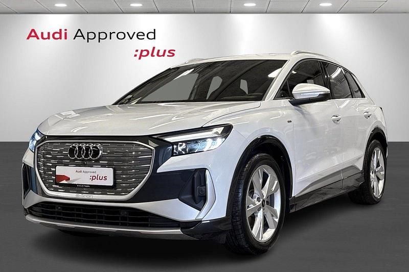 Hvidmetal Brugt 2024 Audi Q4 e-tron Advanced SUV | 374.900 kr. - Billede 1/4