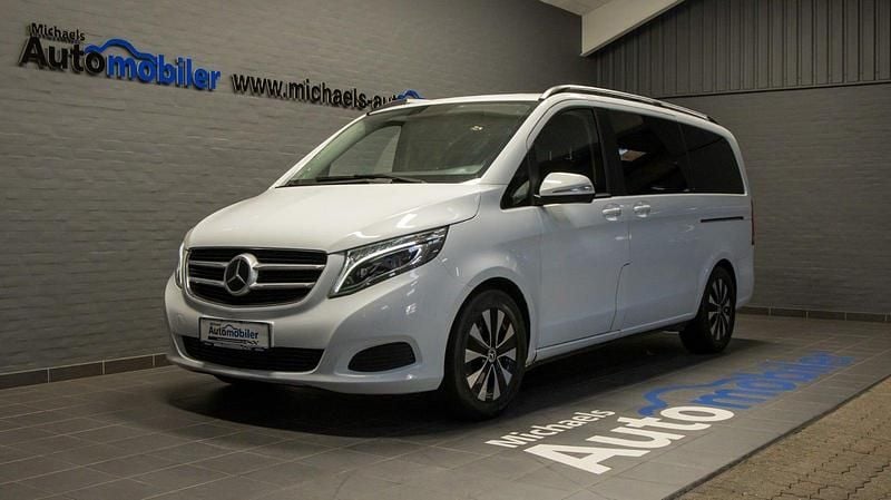 Hvid Brugt 2015 Mercedes V220 MPV | 429.900 kr. - Billede 1/4