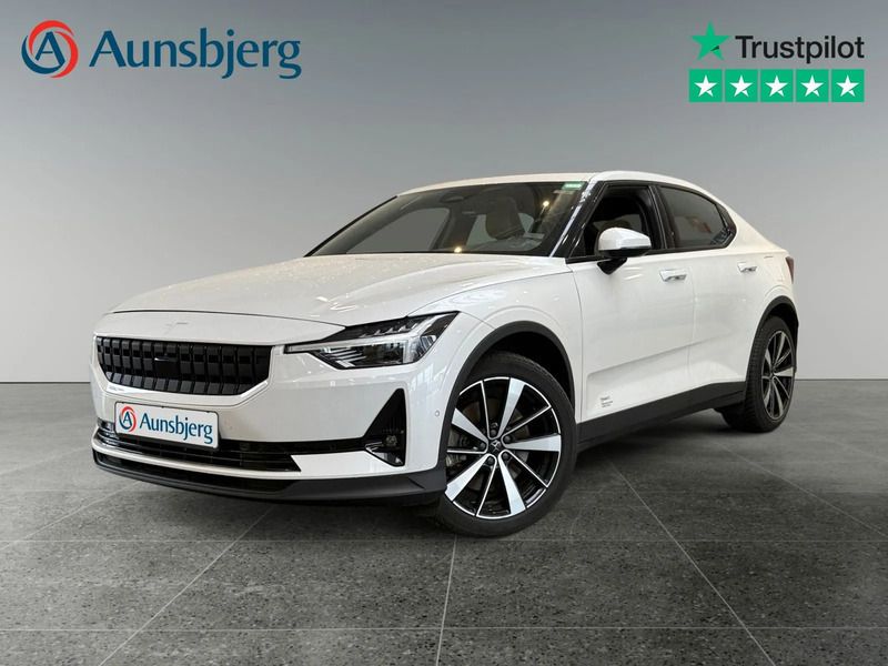 Hvid Brugt 2023 Polestar 2 Plus Sedan | 239.500 kr. (Fair pris) - Billede 1/4