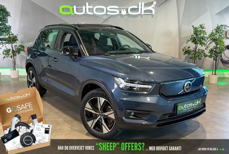 Blåmetal Brugt 2022 Volvo XC40 Pro SUV | 259.000 kr. (Super pris) - Billede 1/3