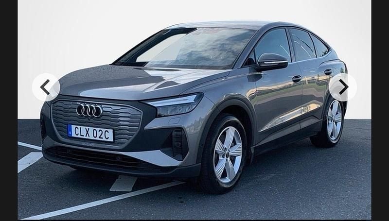 Gråmetal Brugt 2023 Audi Q4 Sportback e-tron SUV | 268.900 kr. (God pris) - Billede 1/3
