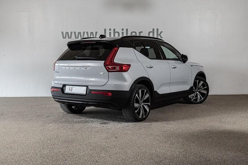Brugt Volvo XC40 Pro 300 kW (408 HK) 2021 Sølvmetal SUV