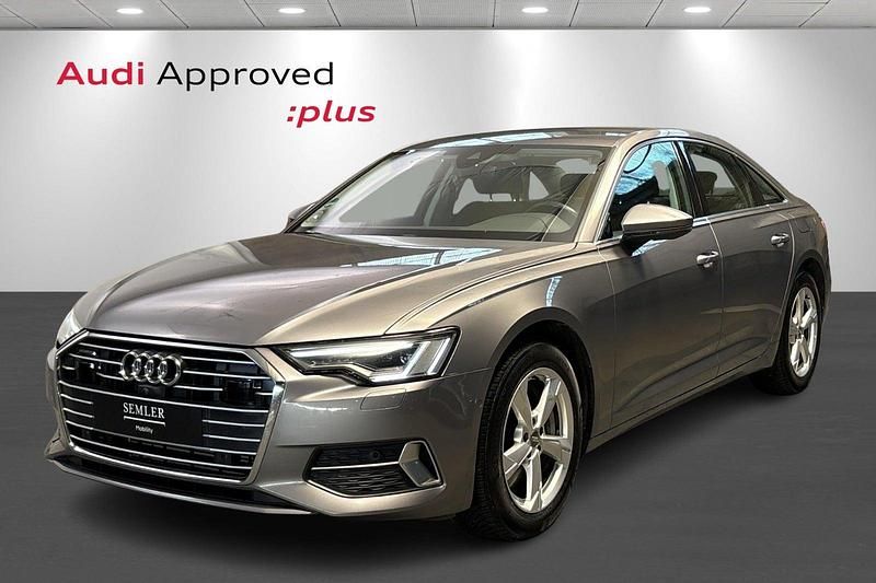 Gråmetal Brugt 2021 Audi A6 Sport Sedan | 349.900 kr. (Fair pris) - Billede 1/4