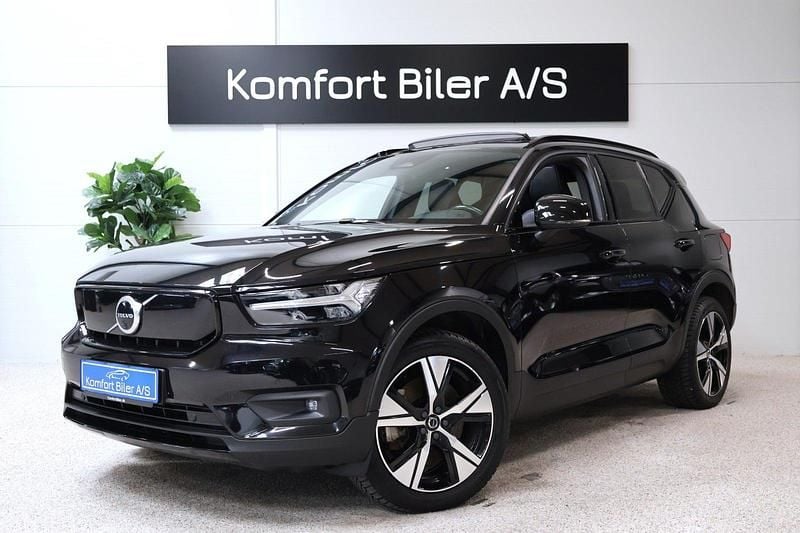 Sortmetal Brugt 2021 Volvo XC40 R-Design SUV | 249.900 kr. (Fair pris) - Billede 1/4