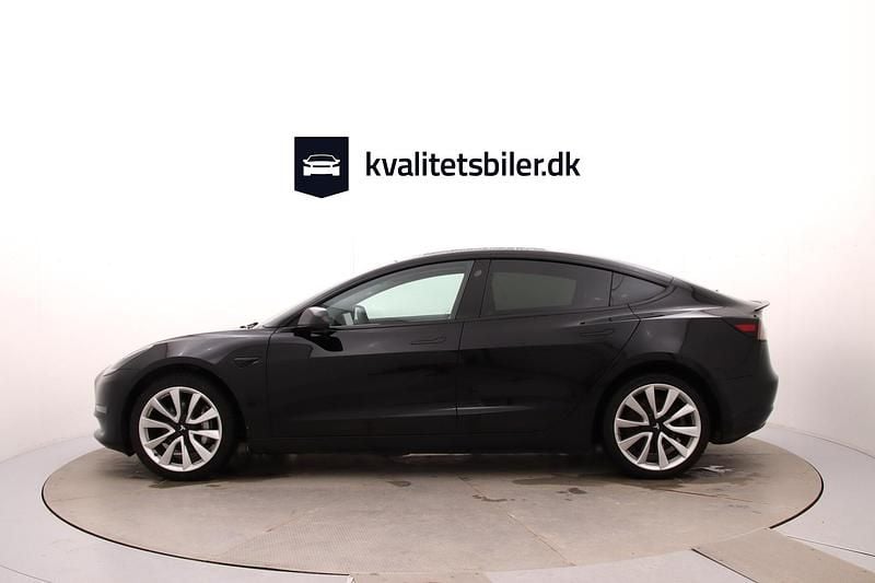 Brugt Tesla Model 3 Standard Range Plus 225 kW (306 HK) 2019 Sortmetal Sedan