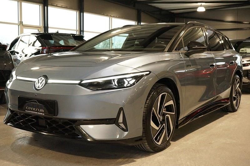 Blåmetal Brugt 2025 VW ID.7 GTX Stationcar | 479.900 kr. - Billede 1/4