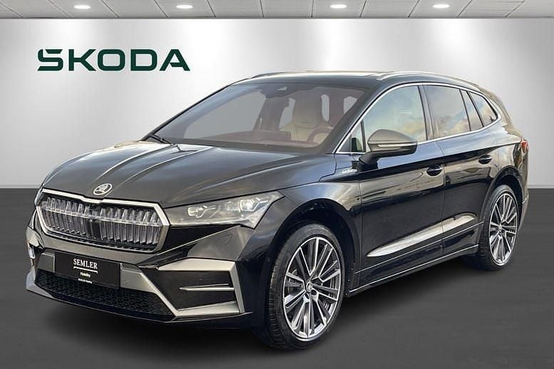 Sortmetal Brugt 2025 Skoda Enyaq iV LAURIN & KLEMENT SUV | 439.900 kr. (Dyr) - Billede 1/4