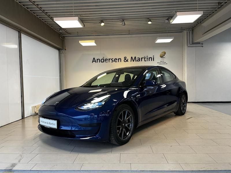 Blaametal Brugt 2022 Tesla Model 3 Sedan | 212.200 kr. (Fair pris) - Billede 1/4