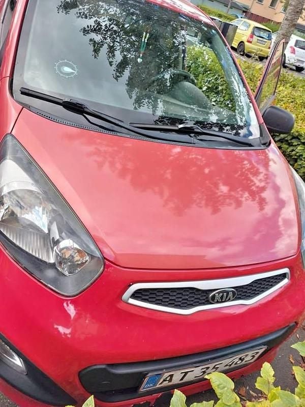 Rød Brugt 2014 Kia Picanto Hatchback | 28.000 kr. (Super pris) - Billede 1/4