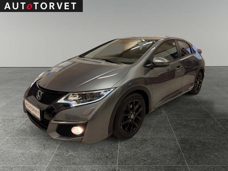 Gråmetal Brugt 2016 Honda Civic Elegance Hatchback | 69.700 kr. (Lidt for dyr) - Billede 1/4