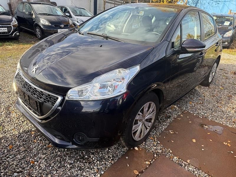 Mørkblå Brugt 2014 Peugeot 208 Active Hatchback | 47.990 kr. (Lidt for dyr) - Billede 1/4