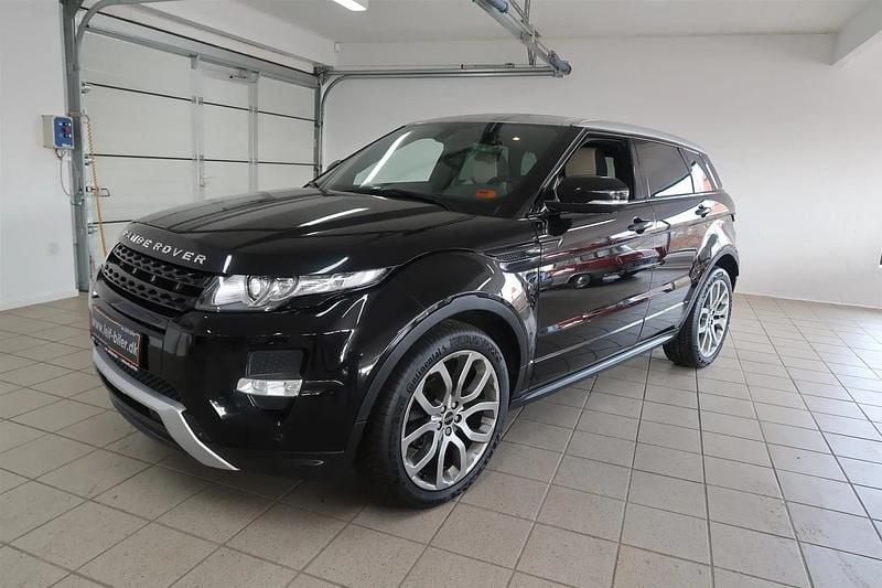Sortmetal Brugt 2012 Land Rover Range Rover evoque Prestige SUV | 299.900 kr. - Billede 1/4