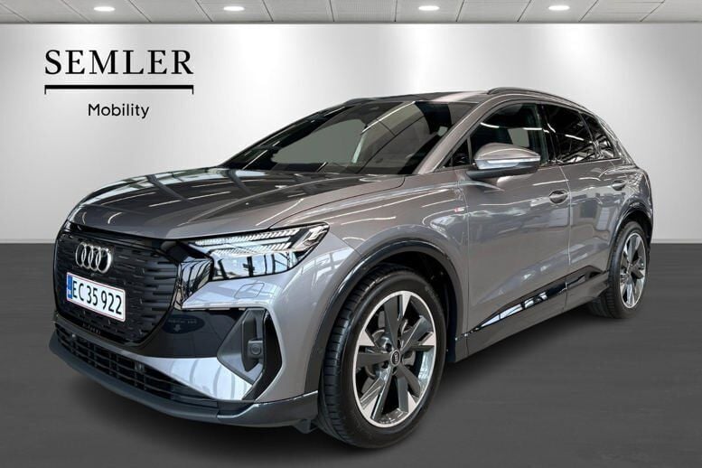 Gråmetal Brugt 2025 Audi Q4 e-tron Ambiente SUV | 449.900 kr. (Lidt for dyr) - Billede 1/4