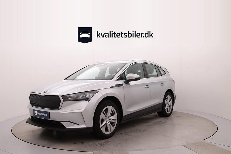 Sølvmetal Brugt 2023 Skoda Enyaq iV Loft SUV | 229.900 kr. (Super pris) - Billede 1/4