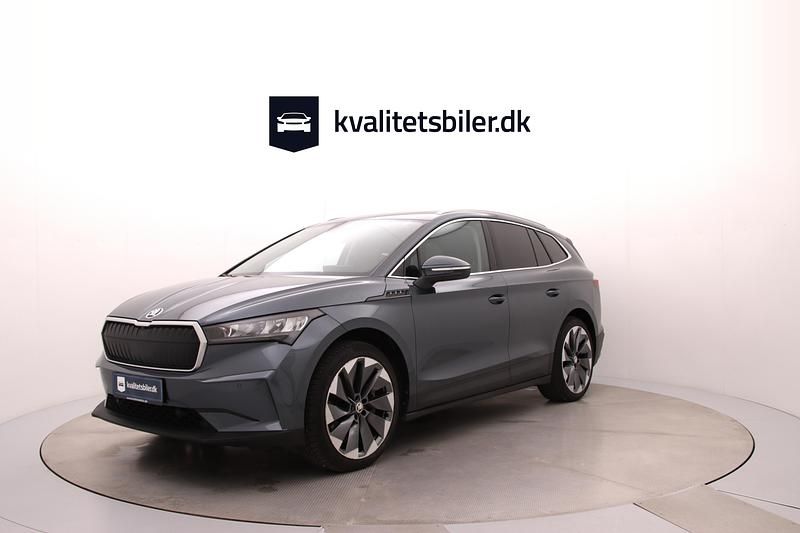 Gråmetal Brugt 2021 Skoda Enyaq iV Lodge SUV | 226.900 kr. (Super pris) - Billede 1/4