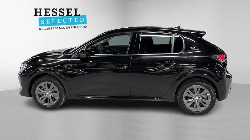 Brugt Peugeot e-208 Allure 100 kW (136 HK) 2022 Sort Hatchback