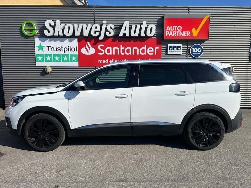 Hvidmetal Brugt 2019 Peugeot 5008 Allure MPV | 194.900 kr. (Fair pris) - Billede 1/4