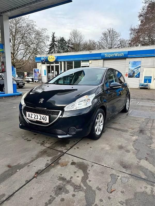 Brugt Peugeot 208 100 HK (73 kW) 2015 Sort Hatchback