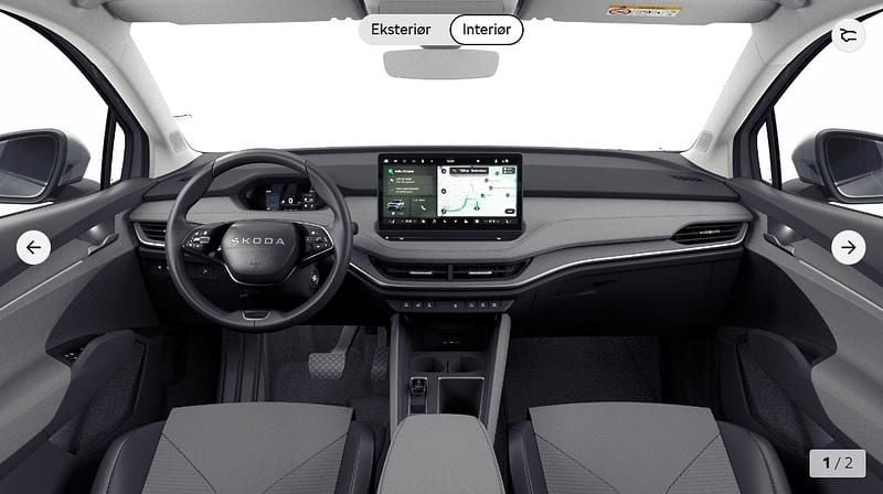 Ny Skoda Enyaq iV 210 kW (286 HK) 2026 Sølvmetal SUV