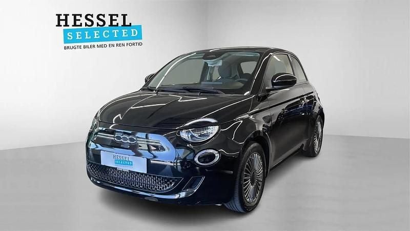 Sortmetal Brugt 2022 Fiat 500e Icon Hatchback | 124.900 kr. (Fair pris) - Billede 1/4