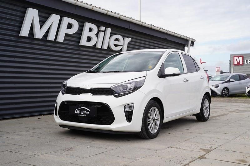 Hvid Brugt 2022 Kia Picanto Hatchback | 134.900 kr. (Fair pris) - Billede 1/4