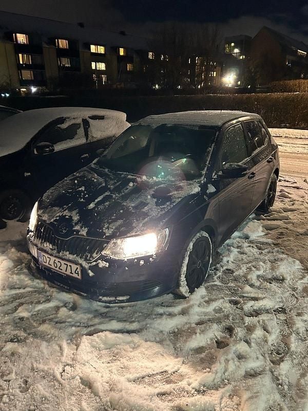 Blå Brugt 2016 Skoda Fabia Ambition Hatchback | 94.900 kr. (Fair pris) - Billede 1/4