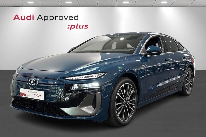 Blåmetal Ny 2025 Audi A6 e-tron S-Line Hatchback | 519.900 kr. - Billede 1/4