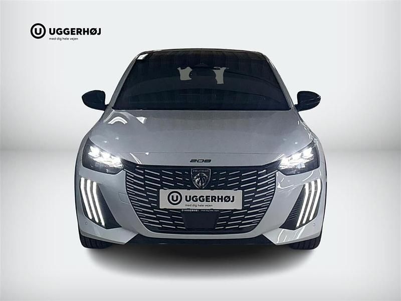 Ny Peugeot e-208 GT 114 kW (156 HK) 2025 Hvid okenite Hatchback