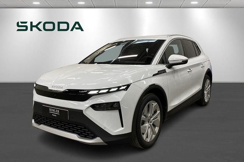 Hvid Brugt 2025 Skoda Elroq SUV | 359.900 kr. (Fair pris) - Billede 1/4