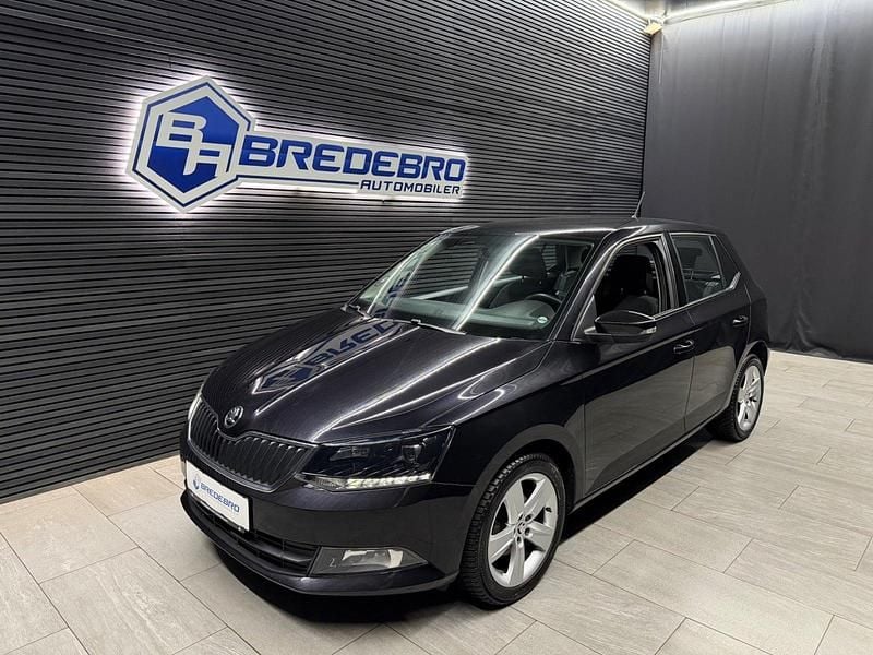 Brugt Skoda Fabia Ambition 90 HK (66 kW) 2015 Sort Hatchback