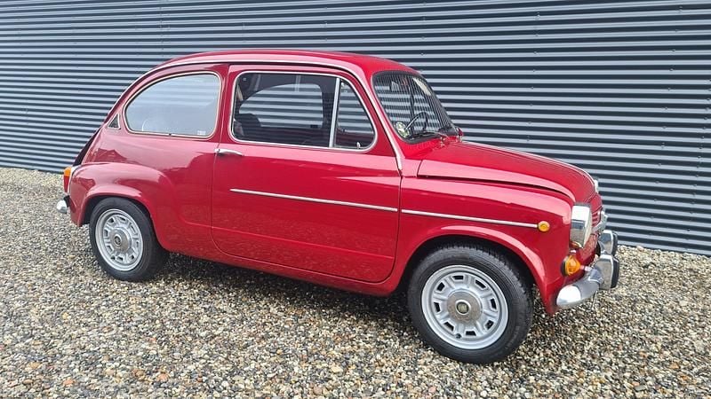 Rød Brugt 1973 Fiat 600 | 69.500 kr. - Billede 1/4