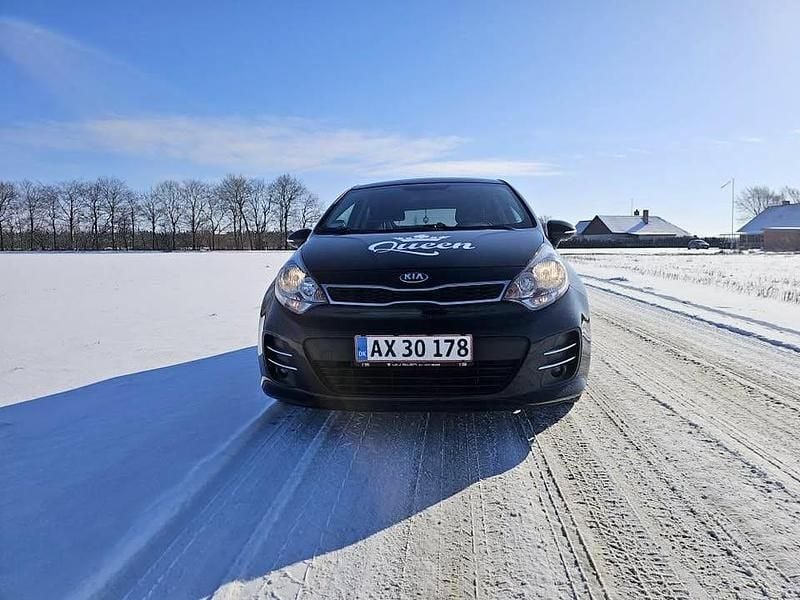 Brugt Kia Rio 83 HK (61 kW) 2015 Sort Hatchback